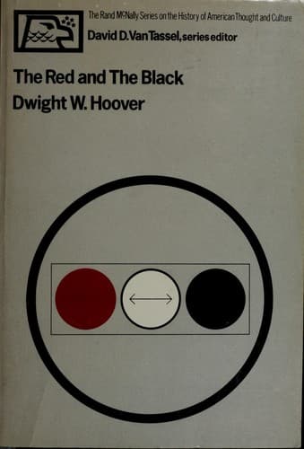 Tapa de The red and the black