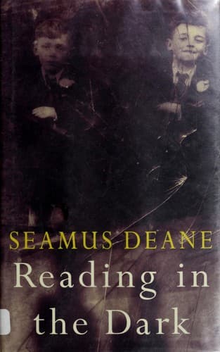 Tapa de Reading in the dark