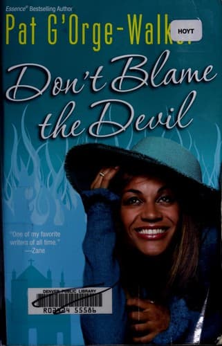 Tapa de Don't blame the devil