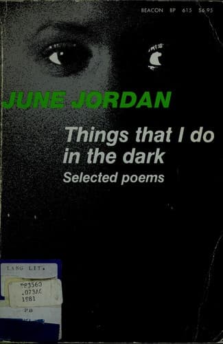 Tapa de Things That I Do in the Dark