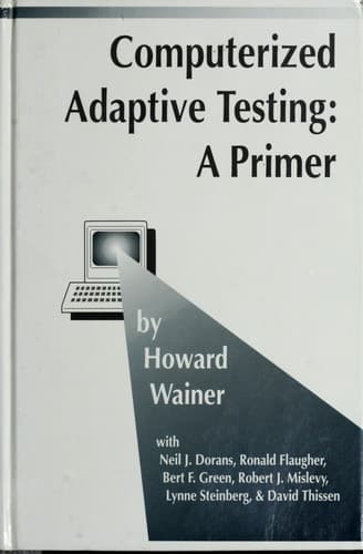 Tapa de Computerized adaptive testing