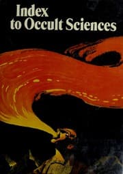 Tapa de Index to occult sciences