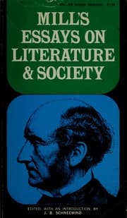 Tapa de Essays on literature and society