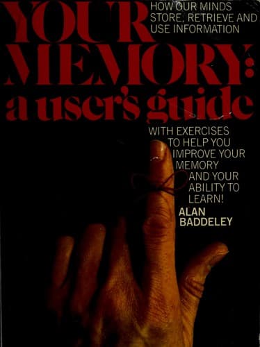 Tapa de Your memory, a user's guide
