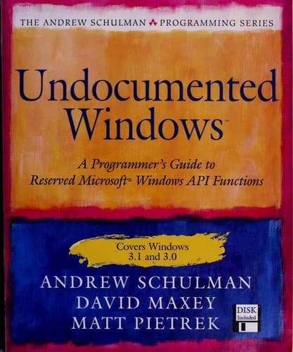 Tapa de Undocumented Windows