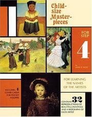 Tapa de Child-Size Masterpieces for Step Four