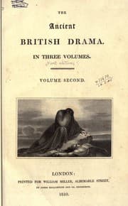 Tapa de The ancient British drama