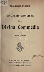 Tapa de Avviamento allo studio della Divina Commedia