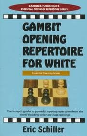 Tapa de Gambit opening repertoire for white