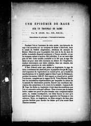 Tapa de Une épidémie de rage sur un troupeau de daims