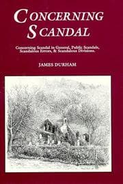 Tapa de The dying man's testament to the Church of Scotland, or, A treatise concerning scandal