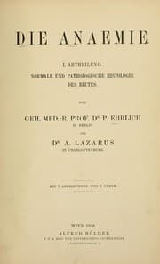 Tapa de Die Anaemie