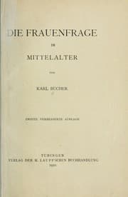 Tapa de Die Frauenfrage im Mittelalter