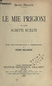 Tapa de Le mie prigioni ed altri scritti scelti