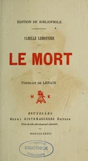 Tapa de Le mort