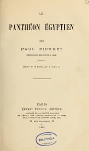 Tapa de Le panthéon égyptien