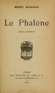 Tapa de Le phalène