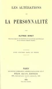 Tapa de Les alterations de la personalite