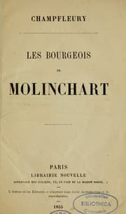 Tapa de Les bourgeois de Molinchart