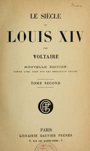 Tapa de Le siècle de Louis XIV