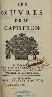 Tapa de Oeuvres de Mr. Capistron