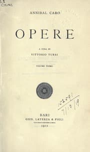 Tapa de Opere a cura di Vittorio Turri