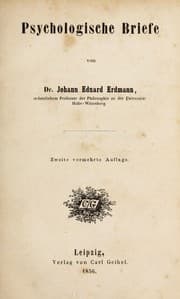 Tapa de Psychologische briefe