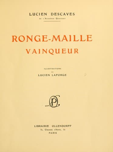 Tapa de Ronge-maille vainqueur