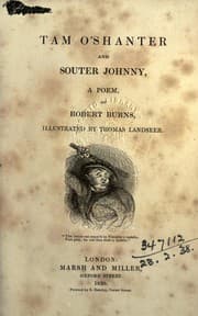 Tapa de Tam O'Shanter and Souter Jonny, a poem