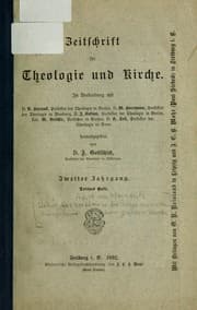 Tapa de Ueber das Verhältniss des Prologs des vierten Evangeliums zum ganzen Werk