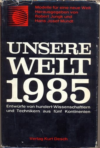 Tapa de Unsere Welt, 1985
