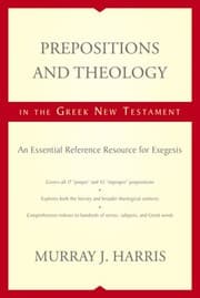 Tapa de Prepositions and theology in the Greek New Testament