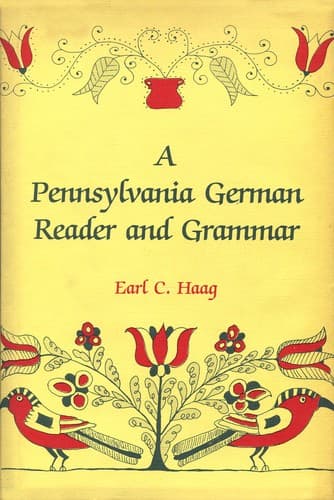 Tapa de A Pennsylvania German Reader and Grammar