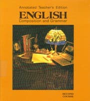 Tapa de English Composition and Grammar Second Course Annotated Teacher's Edition