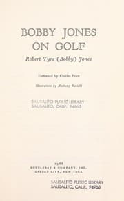Tapa de Bobby Jones on golf