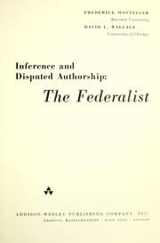 Tapa de Inference and disputed authorship