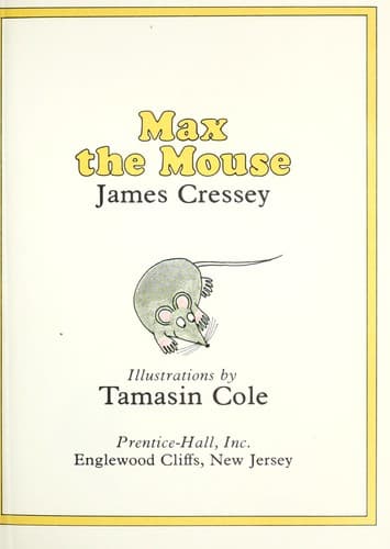 Tapa de Max the mouse
