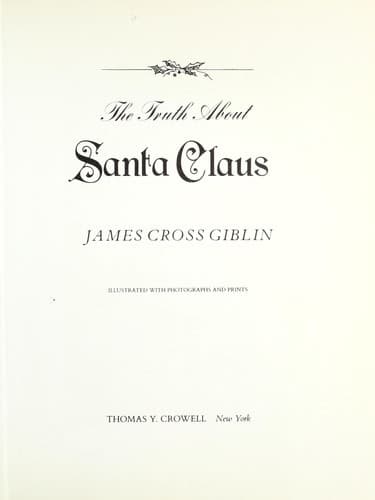 Tapa de The truth about Santa Claus