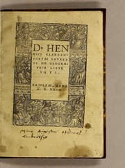 Tapa de D. Henrici Glareani poetae laureati de geographia liber unus