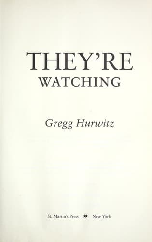 Tapa de They're watching