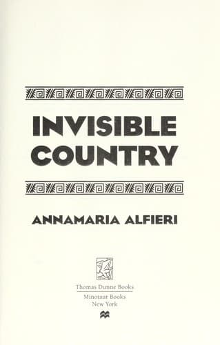 Tapa de Invisible country