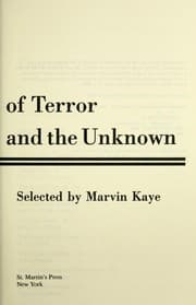 Tapa de Masterpieces of Terror and the Unknown (Guild America Books)