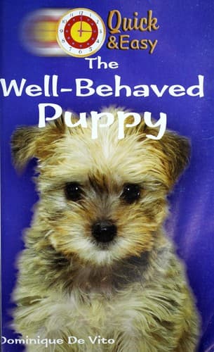 Tapa de The well-behaved puppy