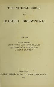 Tapa de The poetical works of Robert Browning