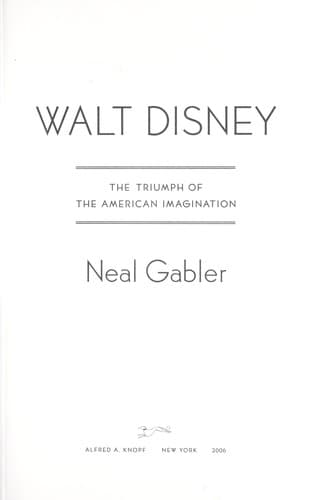 Tapa de Walt Disney