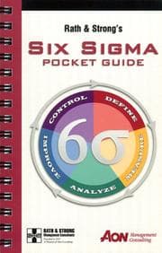 Tapa de Rath & Strong's Six Sigma Pocket Guide