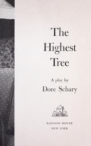 Tapa de The highest tree, a play