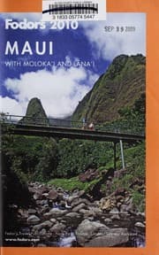 Tapa de Fodor's 2010 Maui