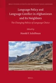 Tapa de Language policy and language conflict in Afghanistan and its neighbors