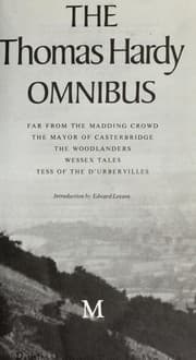 Tapa de The Thomas Hardy omnibus